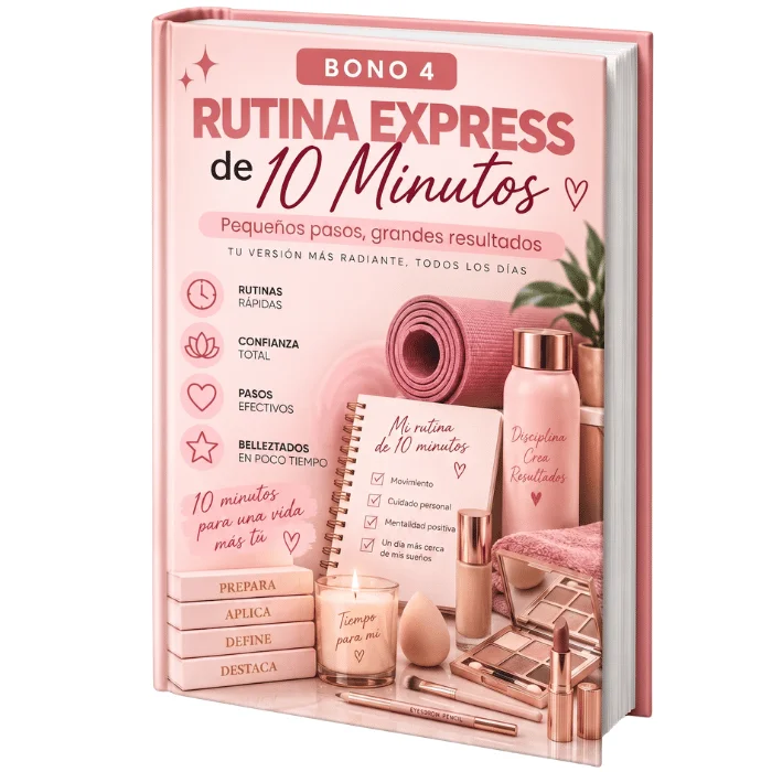 Mockup del Bono 4: Rutina Express de 10 Minutos