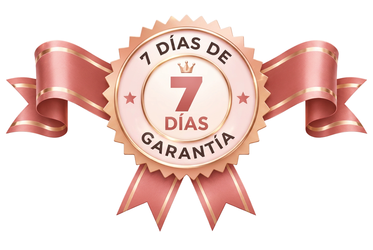 Sello de garantía de 7 días del Protocolo de Glow Up