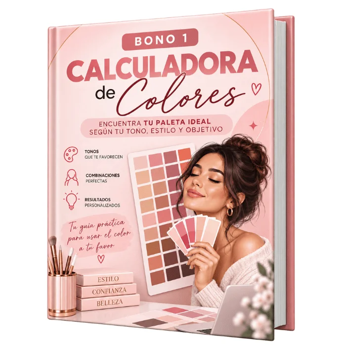 Mockup del Bono 1: Calculadora de Colores, encuentra tu paleta ideal
